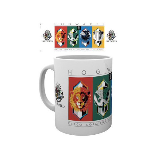 Image of GB eye House Crests Simple tazza Multicolore Universale 1 pz