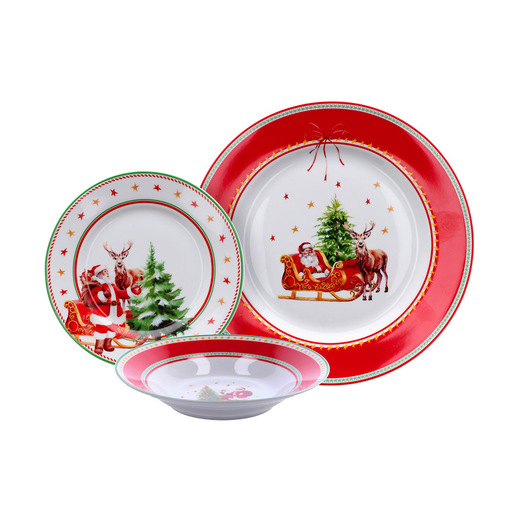 Image of AD Trend 111719 servizio da tavola 18 pz Porcellana Multicolore