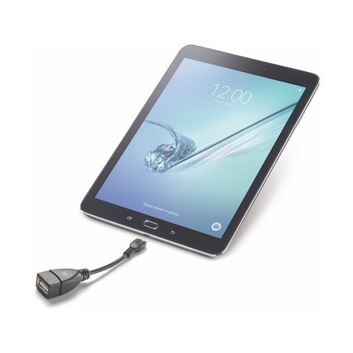 Image of Cellularline USB On The Go For Tablets - Micro USB Adattatore da porta Micro USB a porta USB per tablet Nero