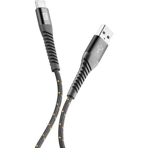 Image of Cellularline Tetra Force Cable 120cm - USB-A Cavo USB-C ultra resistente