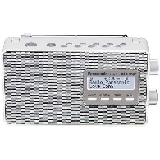 Image of Panasonic Radio Portatile FM/DAB+, Batteria/Corrente RF-D10