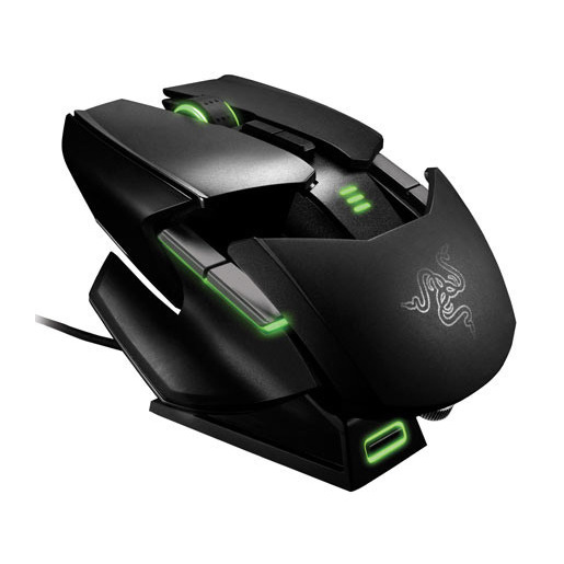 Image of Razer Ouroboros mouse Gaming Mano destra RF Wireless + USB Type-A 8200 DPI