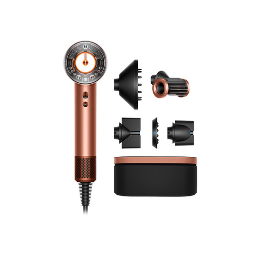 Image of Dyson Asciugacapelli Supersonic Nural Amber Silk Lisci e Mossi