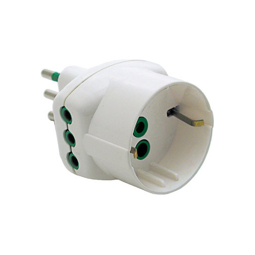 Image of FME 87210 adattatore per presa di corrente Tipo L (IT) Universale Bianco