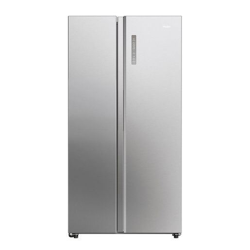 Image of Haier SBS 90 Serie 5 HSW59F18DNMM frigorifero side-by-side Libera installazione 615 L D Acciaio inox