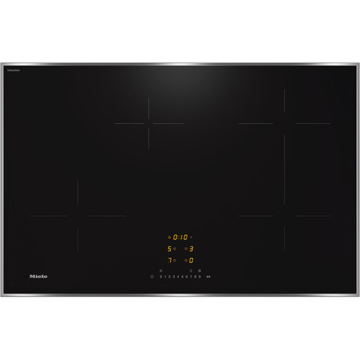 Image of Miele KM 7373 FR Nero Da incasso 86 cm Piano cottura a induzione 4 Fornello(i)