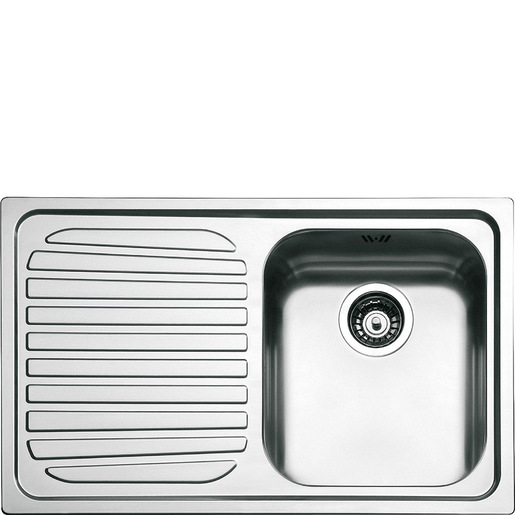 Image of Smeg SP791S-2 lavello Lavello montato su piano Rettangolare Stainless steel