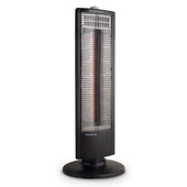 Innoliving INN-576 Stufetta Elettrica Interno Nero 1000 W Riscaldatore Di Spazio In Grafite-image