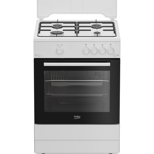 Image of Beko FBG62010DW: Cucina a Gas, 60x60 cm