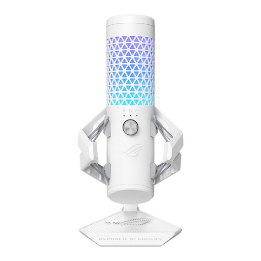 Image of ASUS ROG Carnyx Bianco Microfono da tavolo
