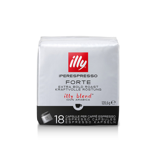 Image of Illy 18 Caffè in Capsule Iperespresso tostato FORTE