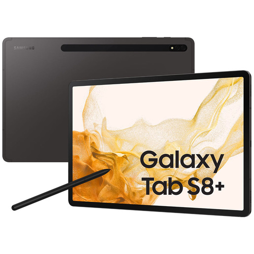 Image of Samsung Galaxy Tab S8+ Tablet Android 12.4 Pollici 5G RAM 8 GB 256 GB Tablet Android 12 Graphite [Versione italiana] 2022 cod015