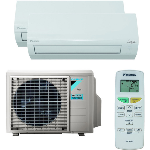 Image of Daikin Dualsplit 9000+12000BTu 2AMXF40A + ATXF25A + ATXF35A condizionatore fisso