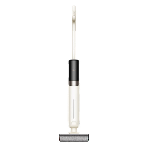 MOVA Tech Mova K30 Aspirapolvere e Lavapavimenti, Potenza di aspirazione 18.000 Pa, Raggio d'azione a 180° con design piatto, Pulizia a doppio bordo,