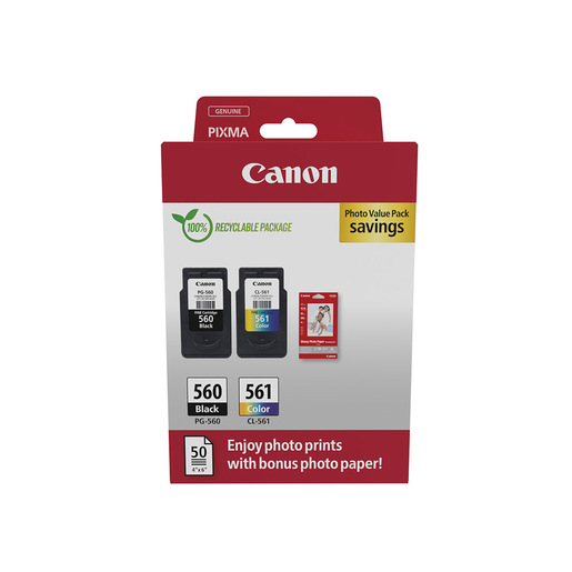 Image of Canon 3713C008 cartuccia d'inchiostro 2 pz Originale Nero, Ciano, Magenta, Giallo