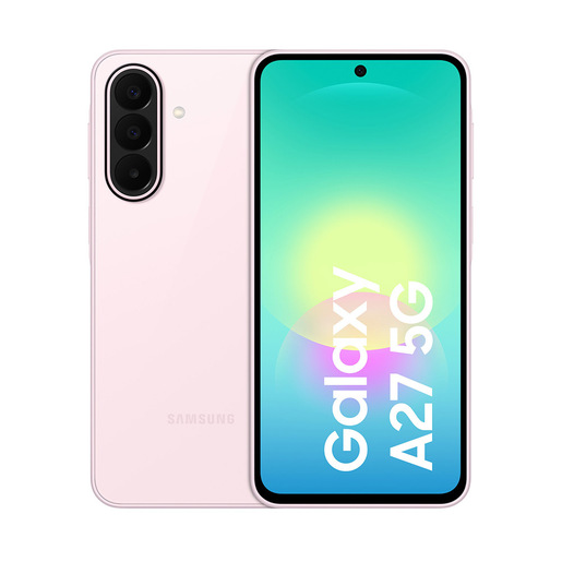Samsung GALAXY A27 5G 17 cm (6.7'') Doppia SIM Android 16.0 USB tipo-C 6 GB 128 GB 5000 mAh Rosa chiaro