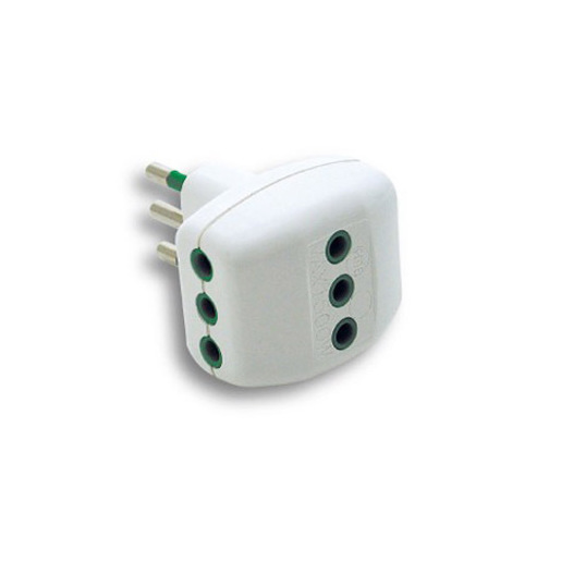 Image of FME 87200 adattatore per presa di corrente Tipo L (IT) Bianco