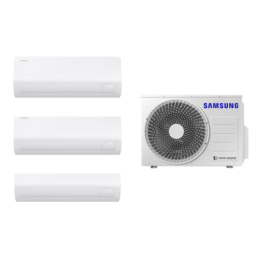 Image of Samsung SAMKITTRIALLZ29X2+12 condizionatore fisso Climatizzatore split system Bianco cod015