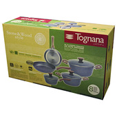 Tognana Porcellane Batteria 8 Pezzi Stone&Wood-image