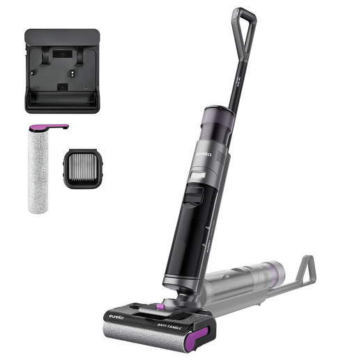 Image of Eureka NEW480 scopa elettrica Batteria Bagnato Senza sacchetto Nero, Grigio, Viola