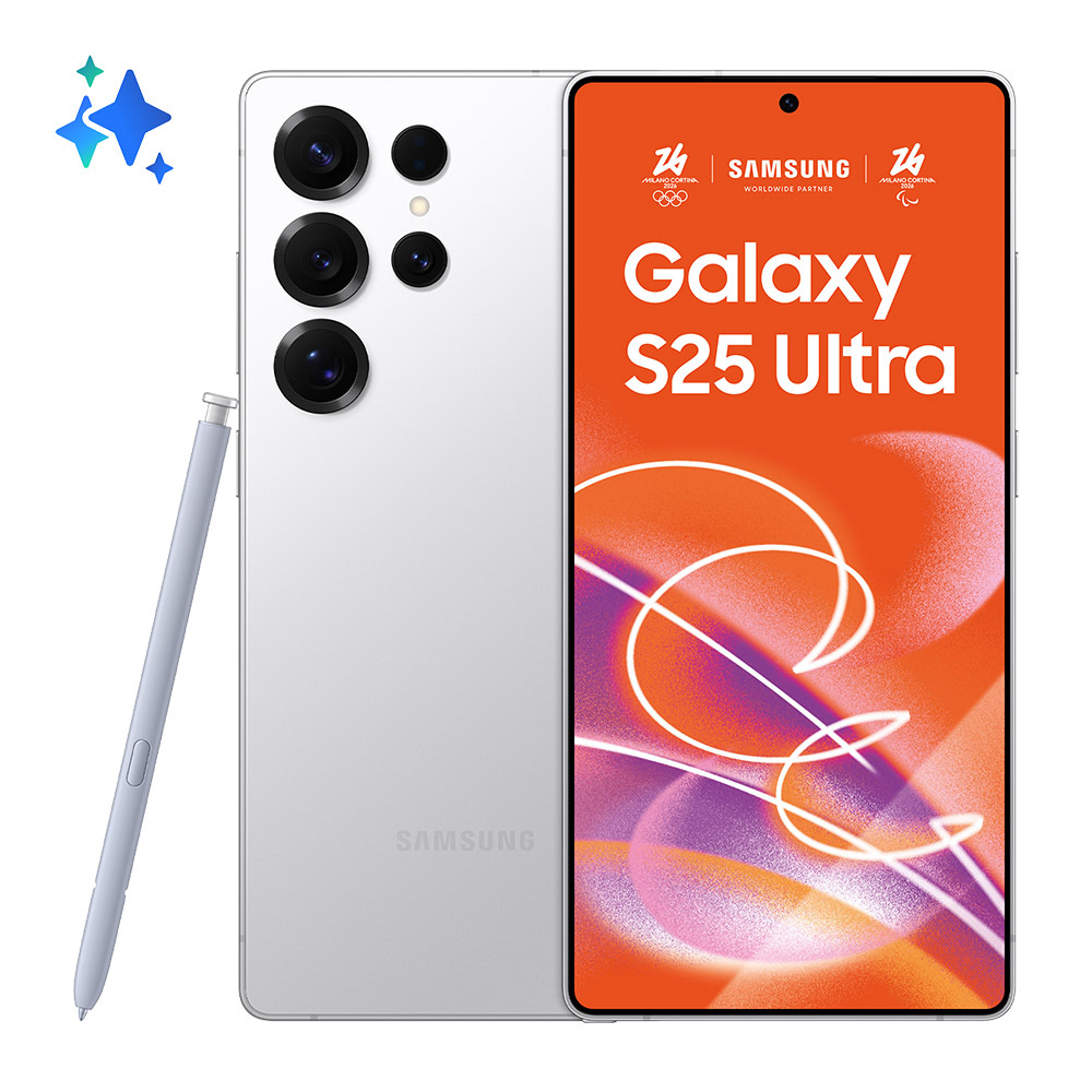 Offerta Samsung Galaxy S25 Ultra Smartphone AI, Display 6.9'' QHD+ Dynamic AMOLED 2X, Fotocamera 200MP, RAM 12GB, 256GB, 5.000 mAh, Titanium Whitesilver in sconto oggi