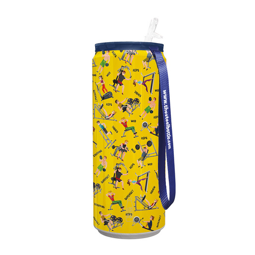 Image of The Steel Bottle Gym 450 ml Acciaio inox Multicolore