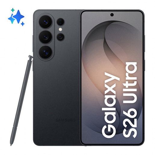 Samsung Galaxy S26 Ultra Smartphone AI, 1TB, Privacy Display integrato, Processore potente, Assistente Foto, Camera 200 MP, 5000 mAh, Black