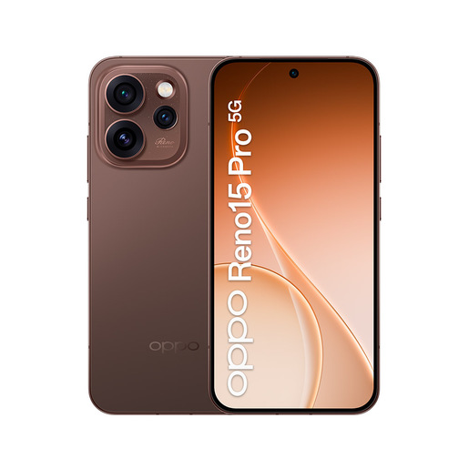 OPPO Reno15 Pro 5G AI Smartphone, Tripla fotocamera 200+50+50MP, Selfie 50MP, Display 6.32'' 120HZ AMOLED FHD+, 6200mAh, RAM 12GB(Esp4GB/8GB/12GB)+ROM 51