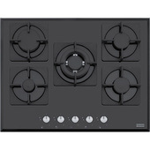 Franke Fhns 705 4G Tc Bk C Nero Da Incasso 68 Cm Gas 5 Fornello(I)-image