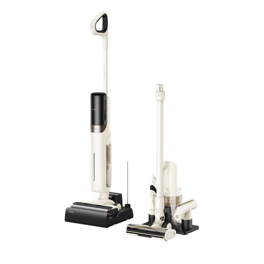 Image of MOVA Tech K30 MIX Aspirapolvere a bastone 2 in 1 Batteria Secco e bagnato Senza sacchetto Nero, Bianco 2,6 Ah