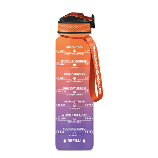 Image of The Steel Bottle MWB1L4PPH borraccia Uso quotidiano 1000 ml Tritan Pesca, Viola