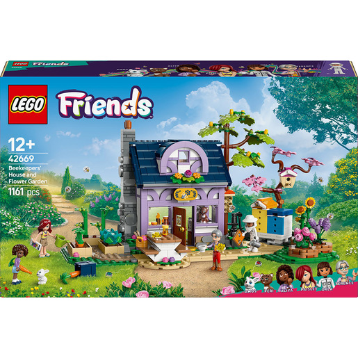 Image of LEGO Friends Casa degli apicoltori e giardino fiorito