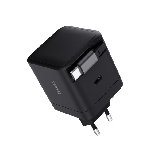 Image of Trust Maxo Caricabatteria retrattile USB-C PD da 65 W
