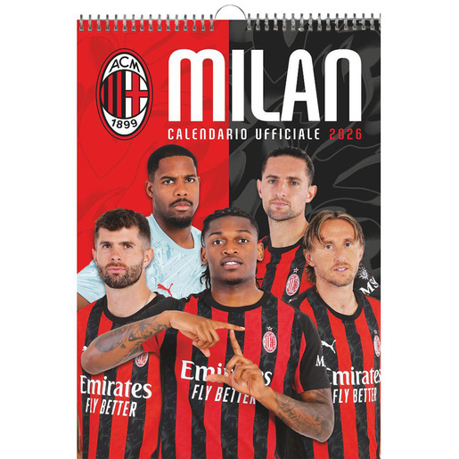Image of Euro Publishing calendario da parete ufficiale Milan 2026