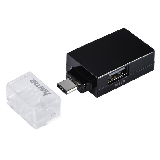 Image of Hama HUB USB Type C / 1 porta USB A 3.1 - 2 porte USB A 2.0
