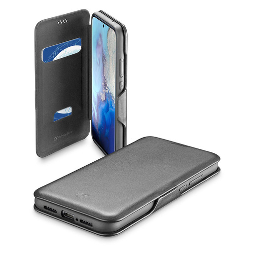 Cellularline Book Clutch - Galaxy S20 Custodia a libro con chiusura di sicurezza magnetica