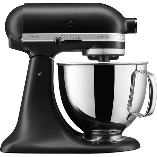 Image of        KitchenAid 5KSM125EBM robot da cucina 300 W 4,8 L Nero