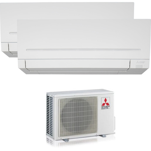 Mitsubishi Electric Dualsplit 9000+9000BTu MXZ-2F42VF + MSZ-AP25VGK + MSZ-AP25VGK condizionatore fisso