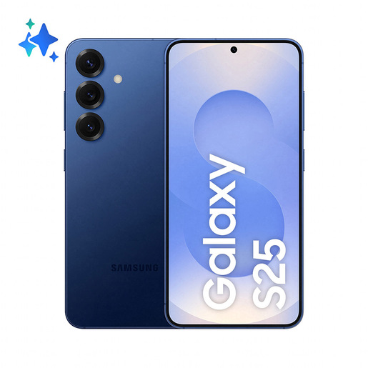 Image of Samsung Galaxy S25 Smartphone AI, Display 6.2'' FHD+ Dynamic AMOLED 2X, Fotocamera 50MP, RAM 12GB, 128GB, 4.000 mAh, Navy
