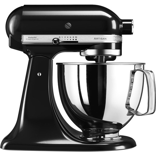 Image of KitchenAid 5KSM125EOB Sbattitore con base 300 W Nero