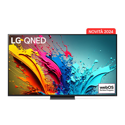 LG QNED AI 65'' Serie QNED87 65QNED87T6B, TV 4K, 4 HDMI, SMART TV 2024