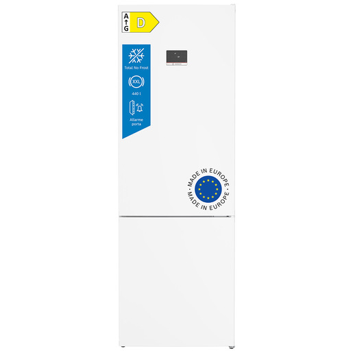 Image of Bosch Serie 4 KGN497WDF Frigorifero Combinato da libera installazione 203 x 70 cm Bianco Classe D