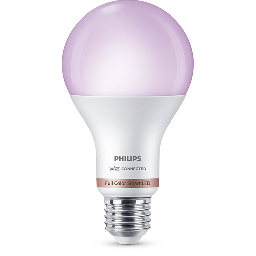 Image of Philips LED Lampadina Smart Dimmerabile Luce Bianca o Colorata Attacco E27 100W Goccia