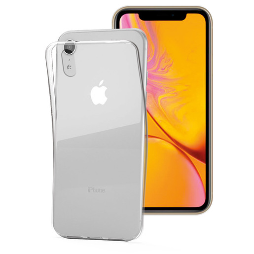 Image of Electroline Cover in gomma trasparente per iPhone XR