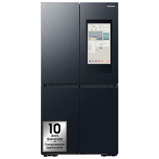Image of Samsung Frigorifero RF65DG9H0EB1EF 4 Porte Family Hub™ AI Libera Installazione 636L Classe E Antracite