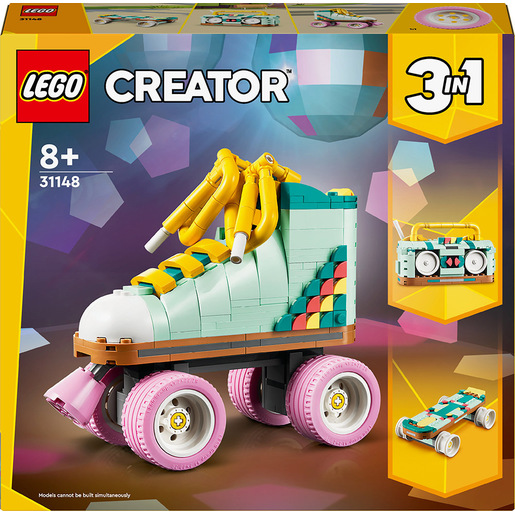 Image of LEGO Pattino a rotelle retrò