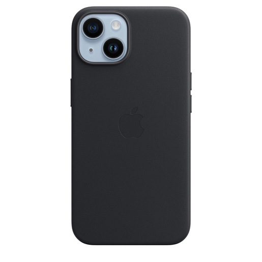 Image of Apple Custodia iPhone 14 in Pelle - Mezzanotte