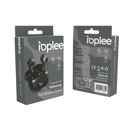 Image of IOPLEE Auricolare True Wireless Stereo Capsula - Nero