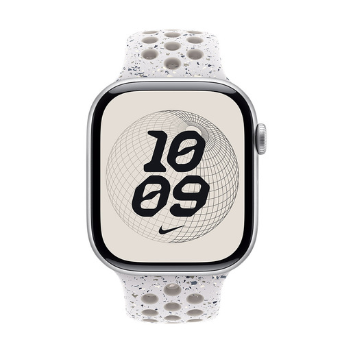Image of Apple Cinturino Nike Sport Veiled Grey (46 mm) - S/M