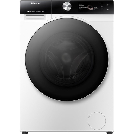 Image of Hisense lavatrice WF7S1247BW 12 Kg Classe A-20% Lavaggio AI Autodosaggio Vapore WiFi